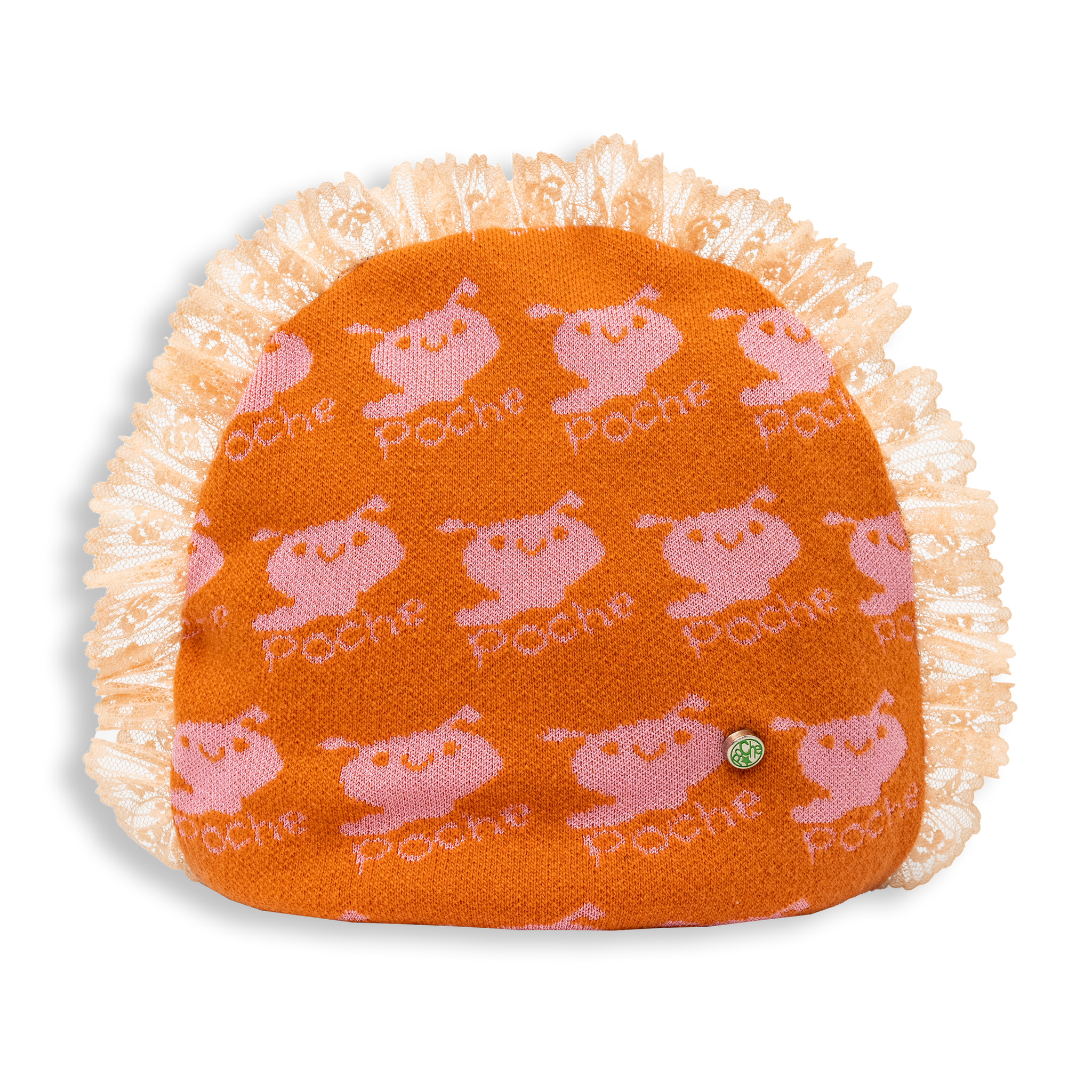 Scallop Beanie ⇝ Orange